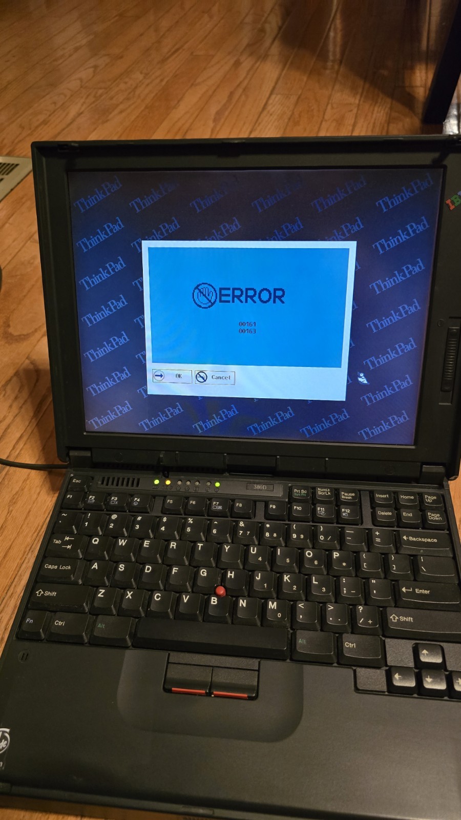 IBM ThinkPad 380D Working With Max 80MB RAM
