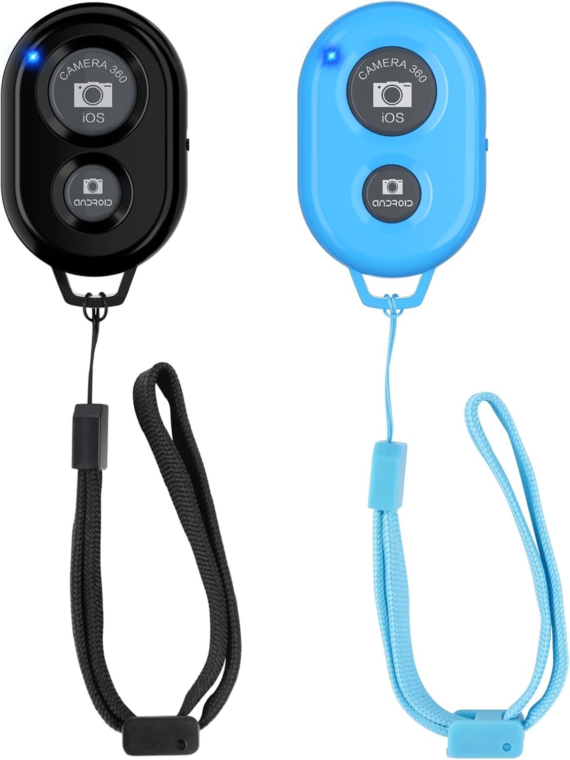 Wireless Camera Remote Shutter for Smartphones 2 Pack, Wireless Phone Camera ...