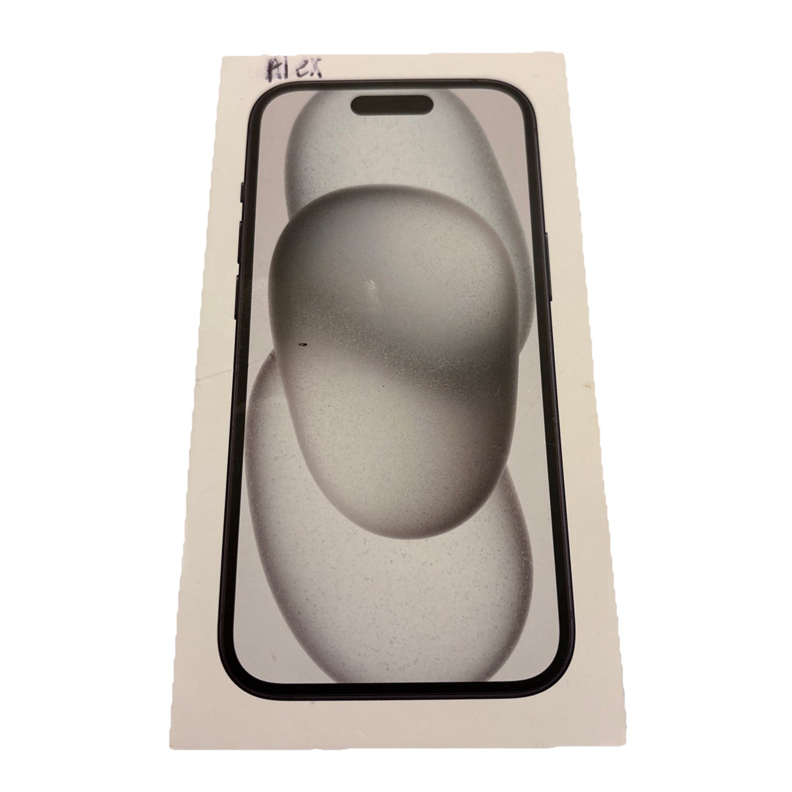 Original Apple iPhone 15 Retail Box Only (INK MARK)