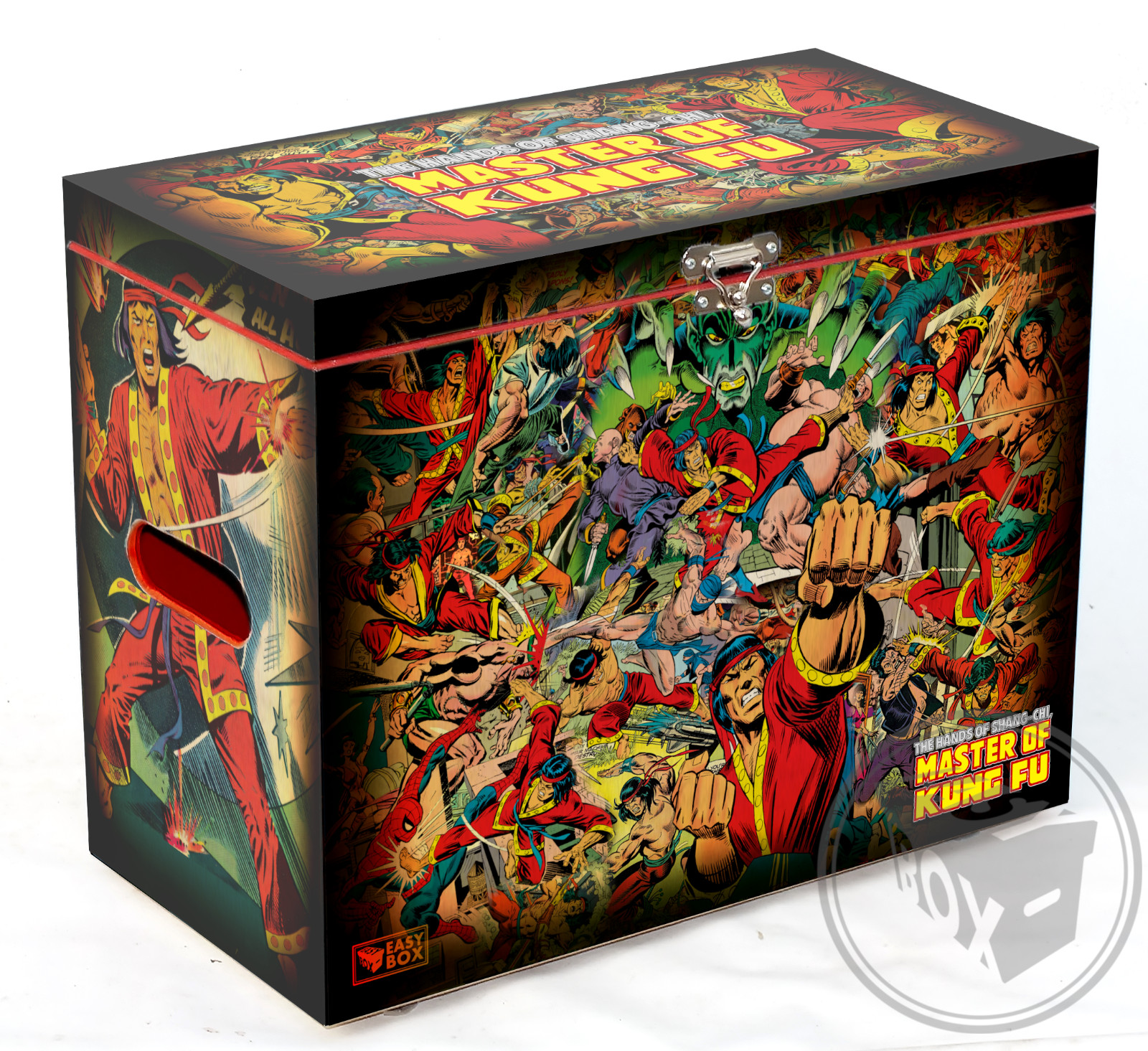 Master of Kung Fu - Large Comic Book Hard Storage Box Chest MDF