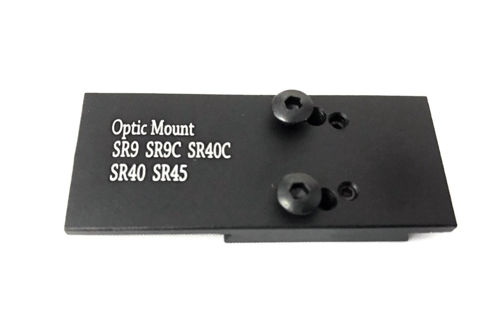 Ade Advanced Optics Red Dot Mount Plate for Ruger SR9,SR9c,SR40,