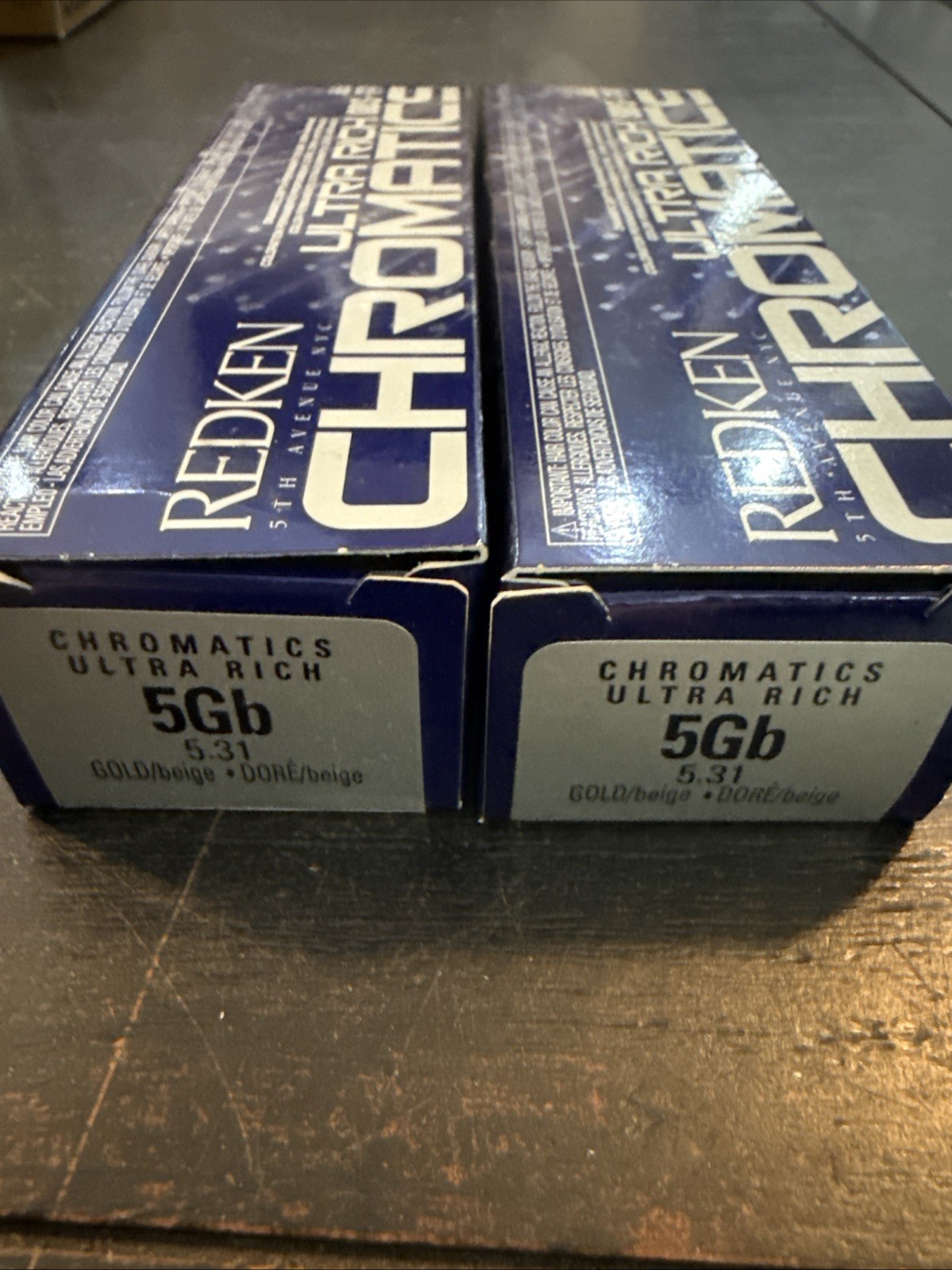 REDKEN 5Gb Chromatics Ultra Rich Permanent Hair Color Lot Of 2