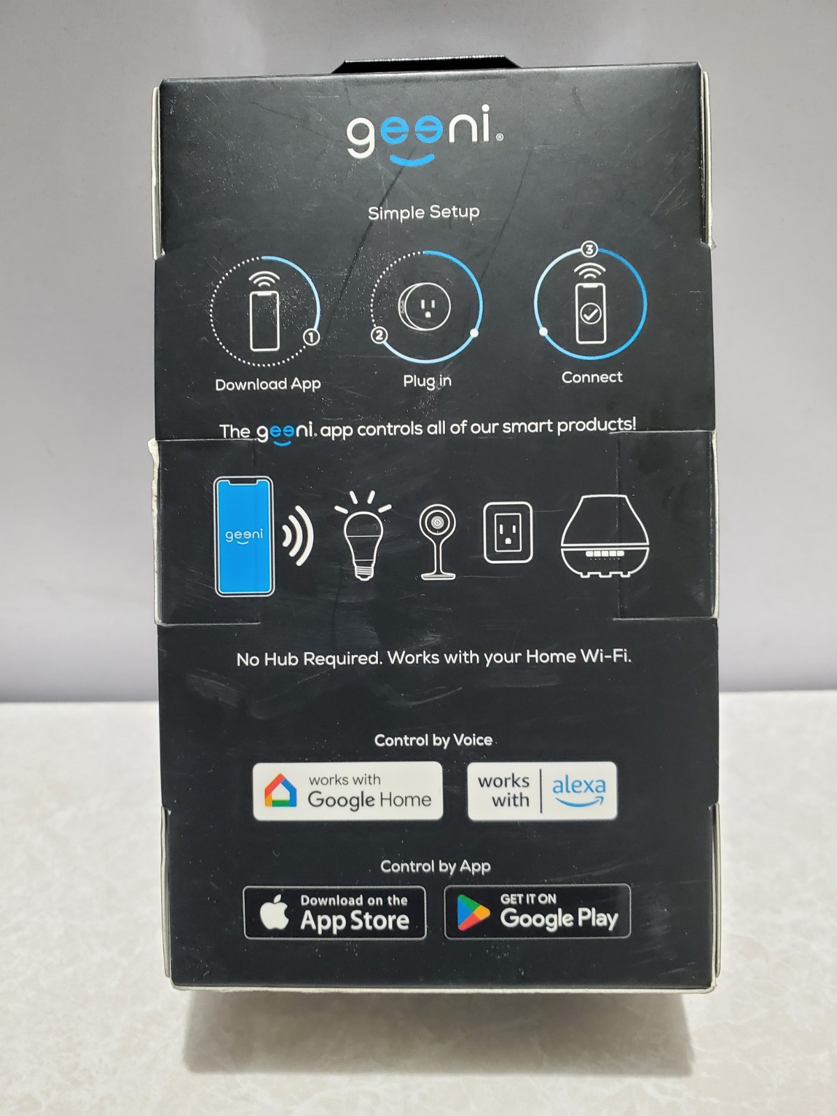 Geeni DOT Smart Wi-Fi Outlet Plug with Voice Control (2 Pack)