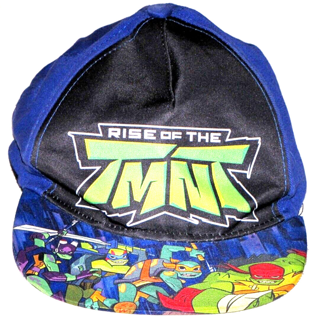 Nickelodeon Hat Rise Of The Teenage Mutant Ninja Turtles Boys Cap Snapback Blue