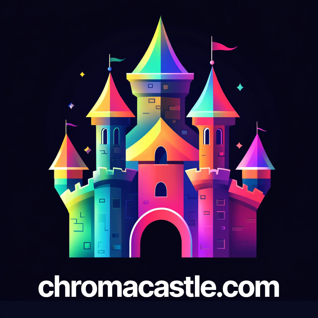 chromacastle.com DOMAIN NAME - Brandable, modern, studio name, creative,startup