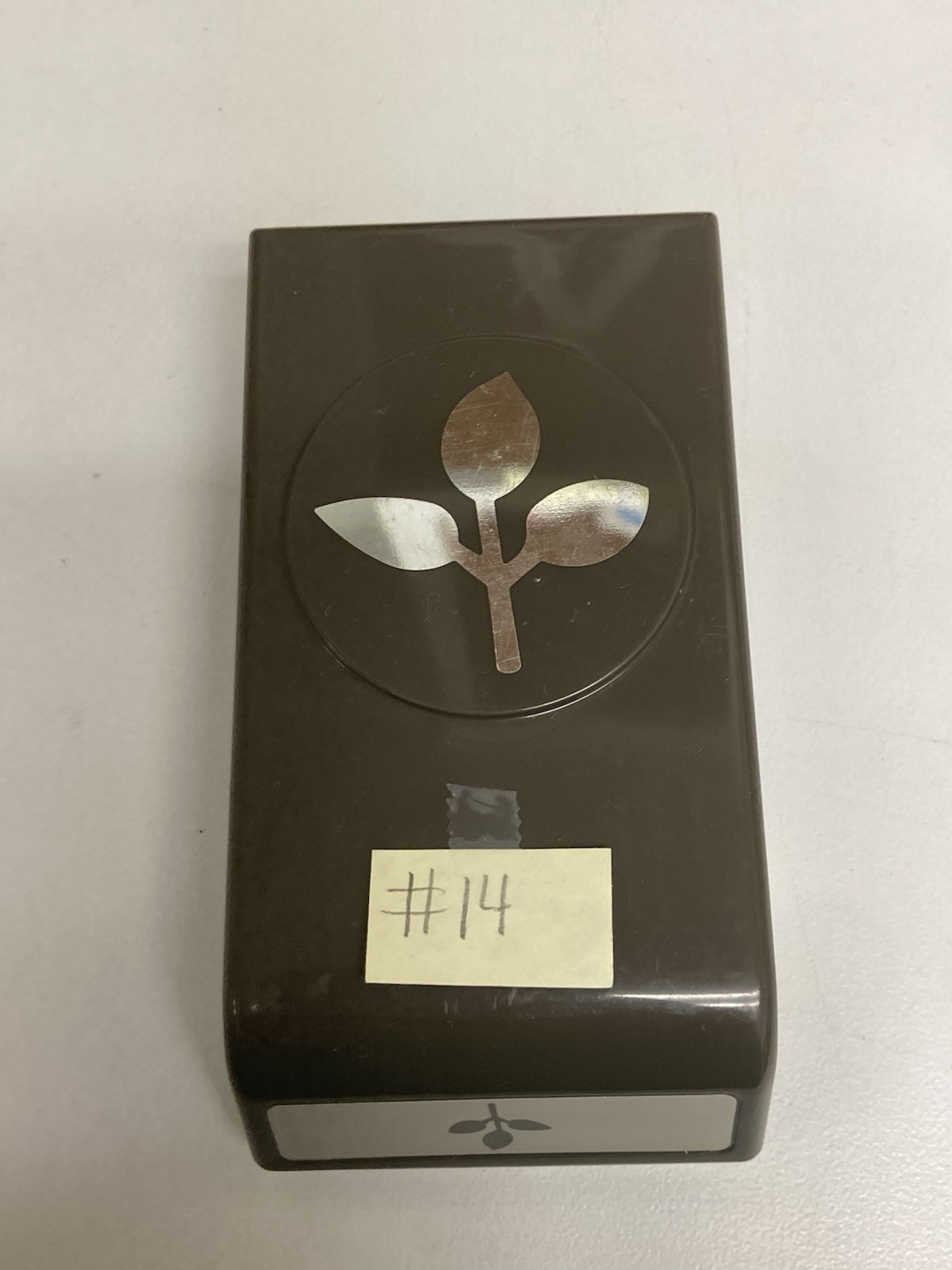 Stampin' Up!  Leaf Punch Lock Down Punch Style
