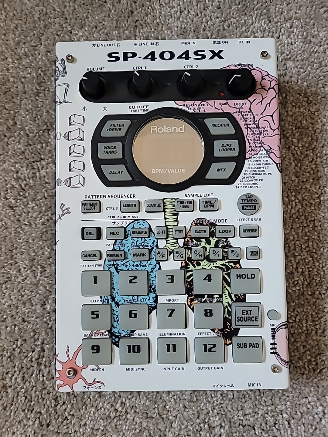 Roland SP-404SX Compact Linear Wave Sampler