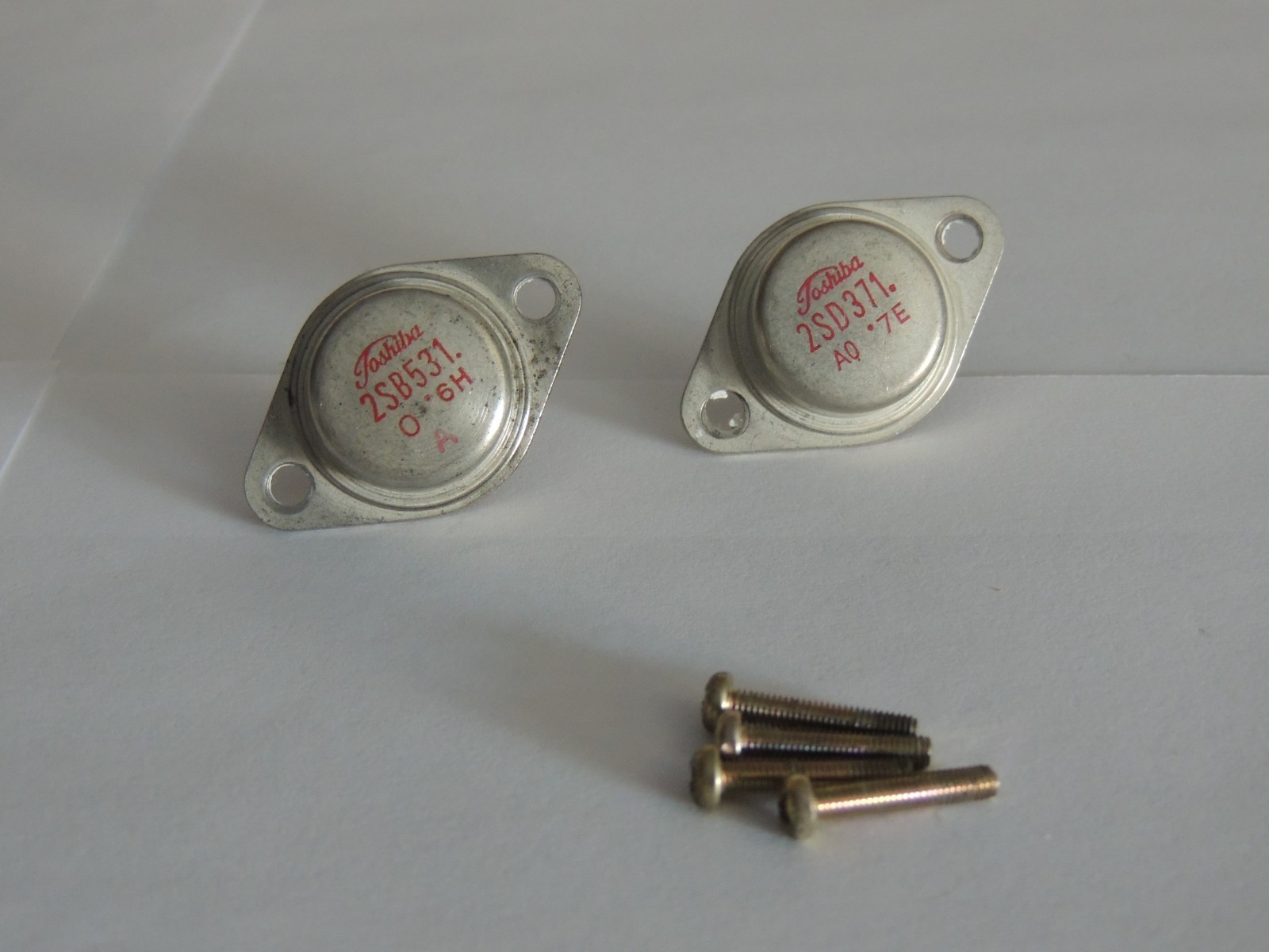 Pioneer SX-850 SX-636 SA-8500  Output Transistor (Pair!) Toshiba 2SB531 & 2SD371