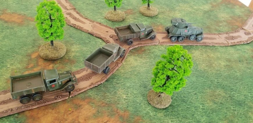 Interlocking Road System 1/56 28mm Bolt Action 12 pc Set Unpainted