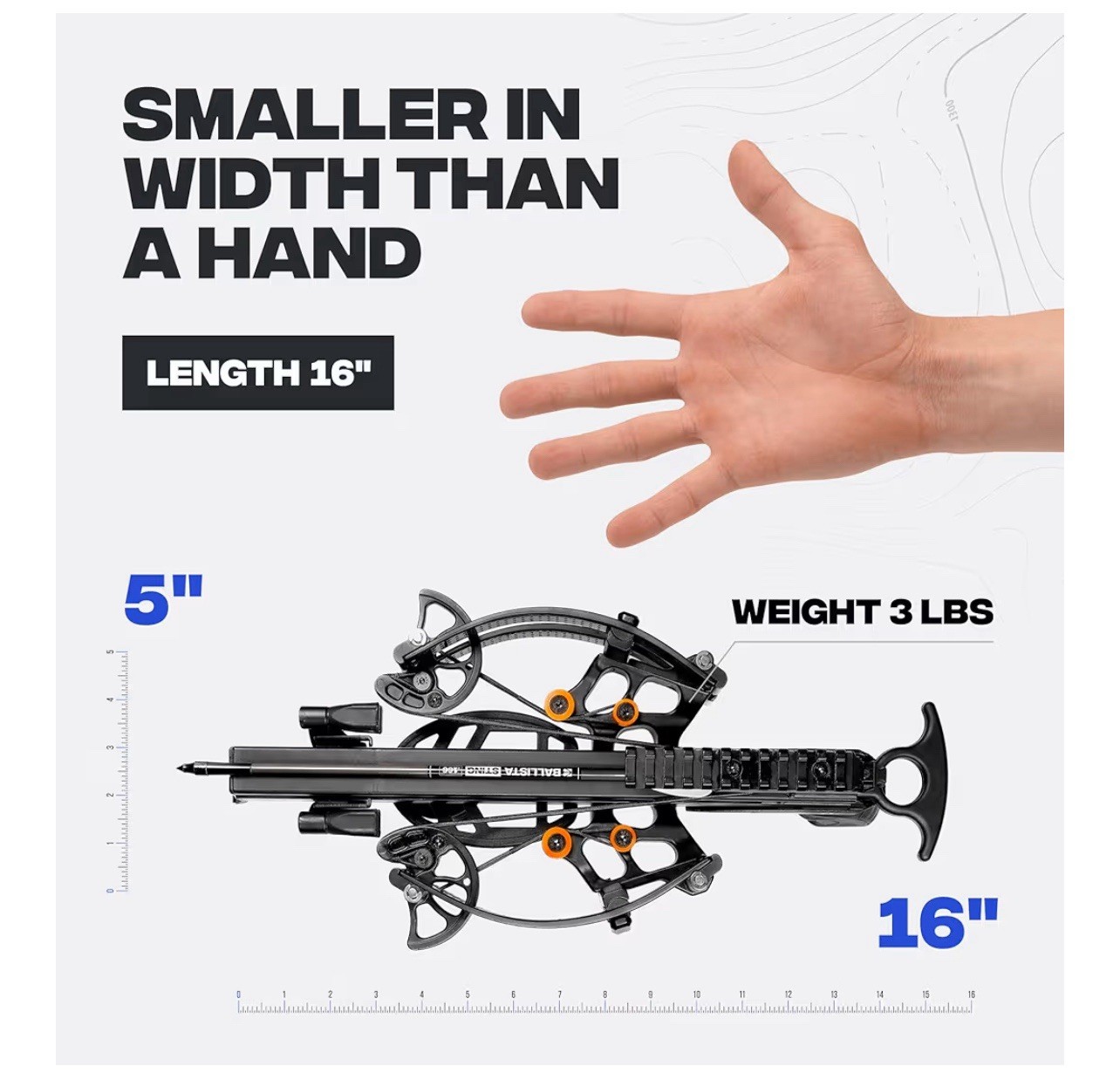 BALLISTA BAT Reverse Draw Compound Crossbow 340fps/150lbs/3lbs