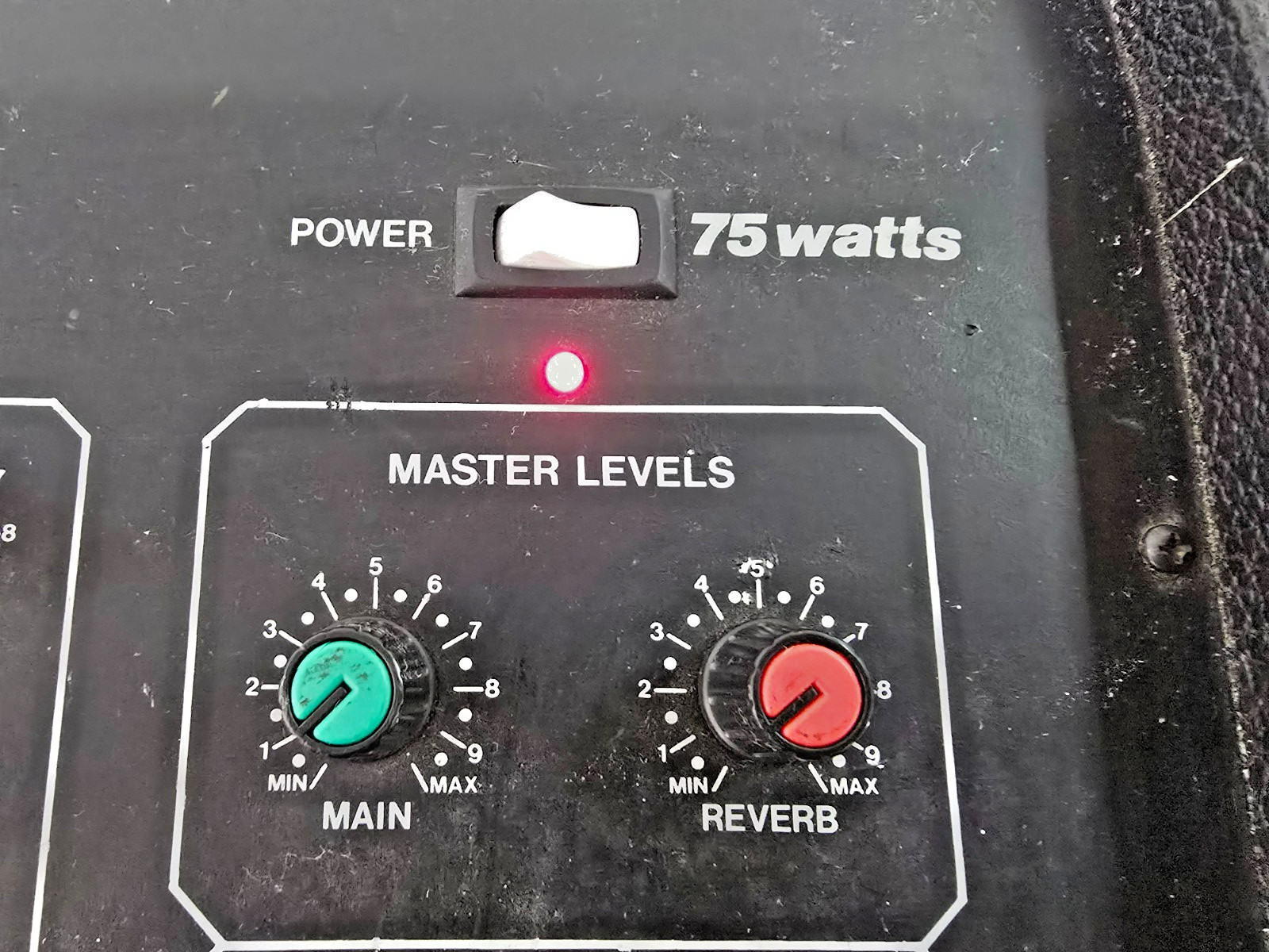 Vintage KMD Powered Mixer Amplifier Model PM4-75 Tested / Works