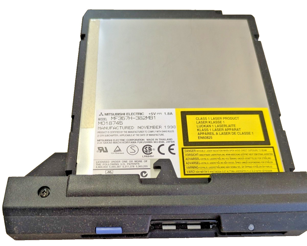 Mitsubishi MF357H-382MB1 LS-120 Superdisk IBM 20L1921 20L1922