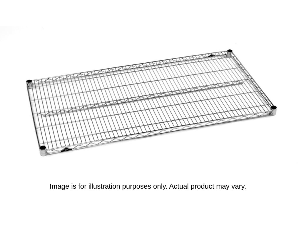 Metro 1824BR - Super Erecta 1824BR Industrial Wire Shelf, Brite, 18 inch x 24