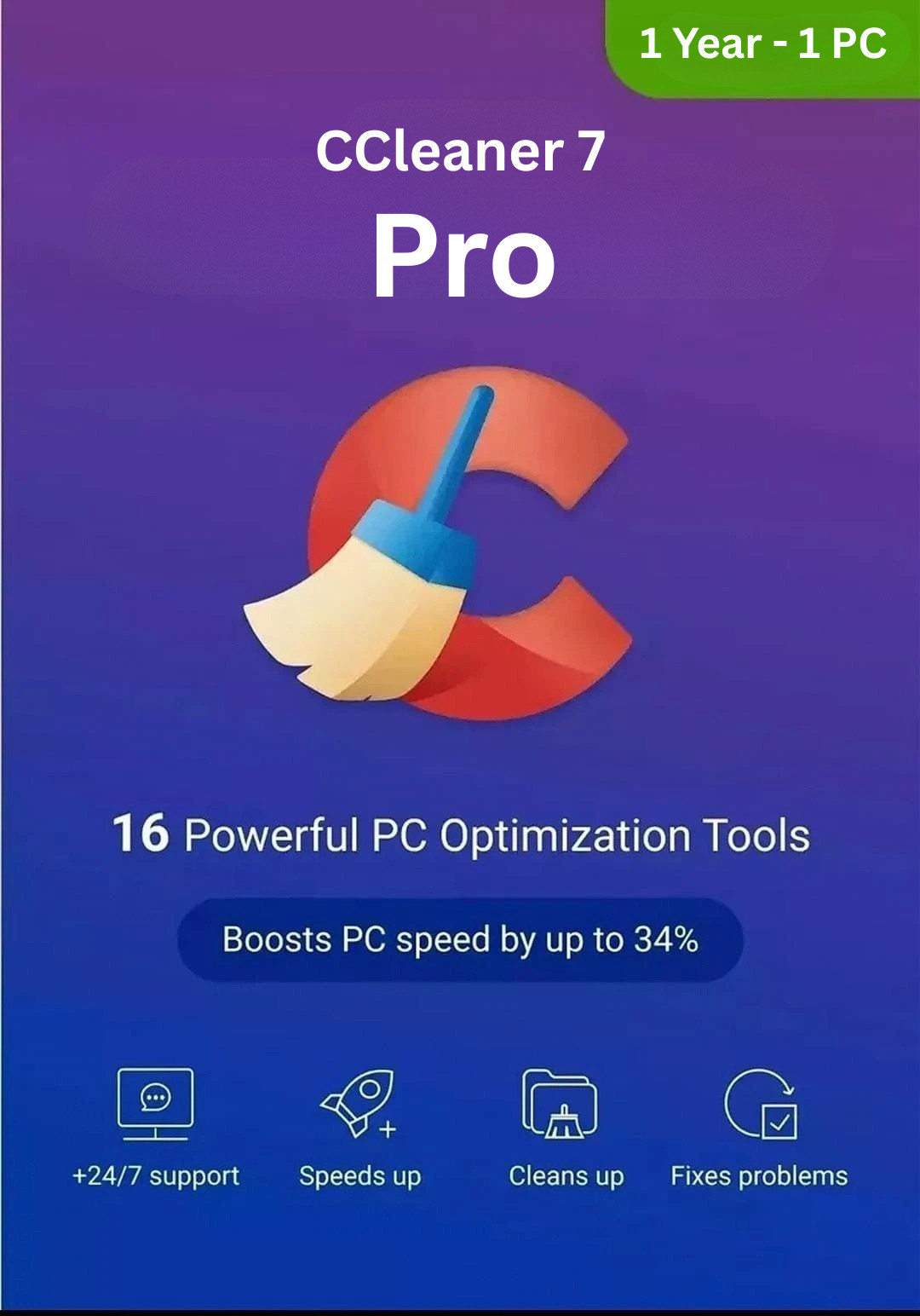 Ccleaner professional 2026 - 1 Year - 1 Device - Global