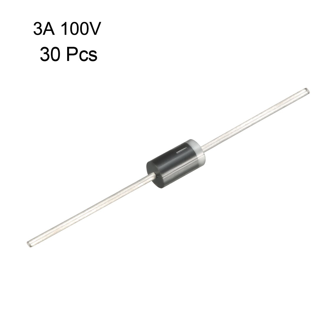 1N5401 Rectifier Diode 3A 100V Electronic Silicon Diodes 30pcs