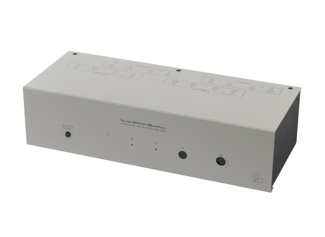 Luxman AS-50R Speaker Selector Audio Switch Box DC Powered See Description