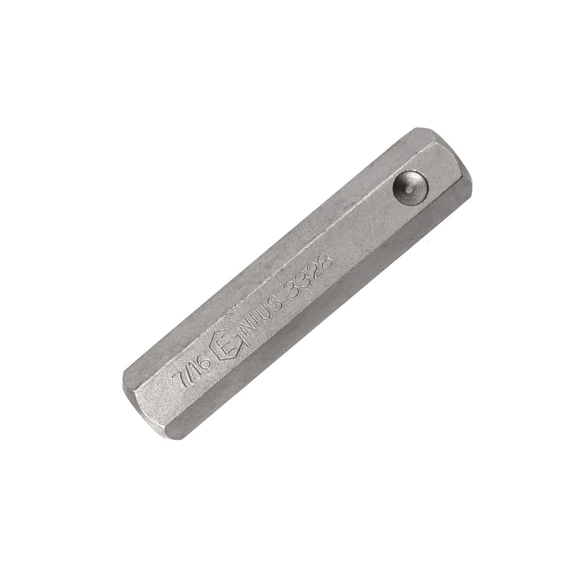 Genius Tools 7/16" Hex Shank, 7/16" Hex Screwdriver Bit, 56mmL - 3328