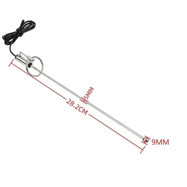 E-Stim Urethral Plug Sound Dilator Electro Penis Plug Stretcher CBT Enhancer Toy