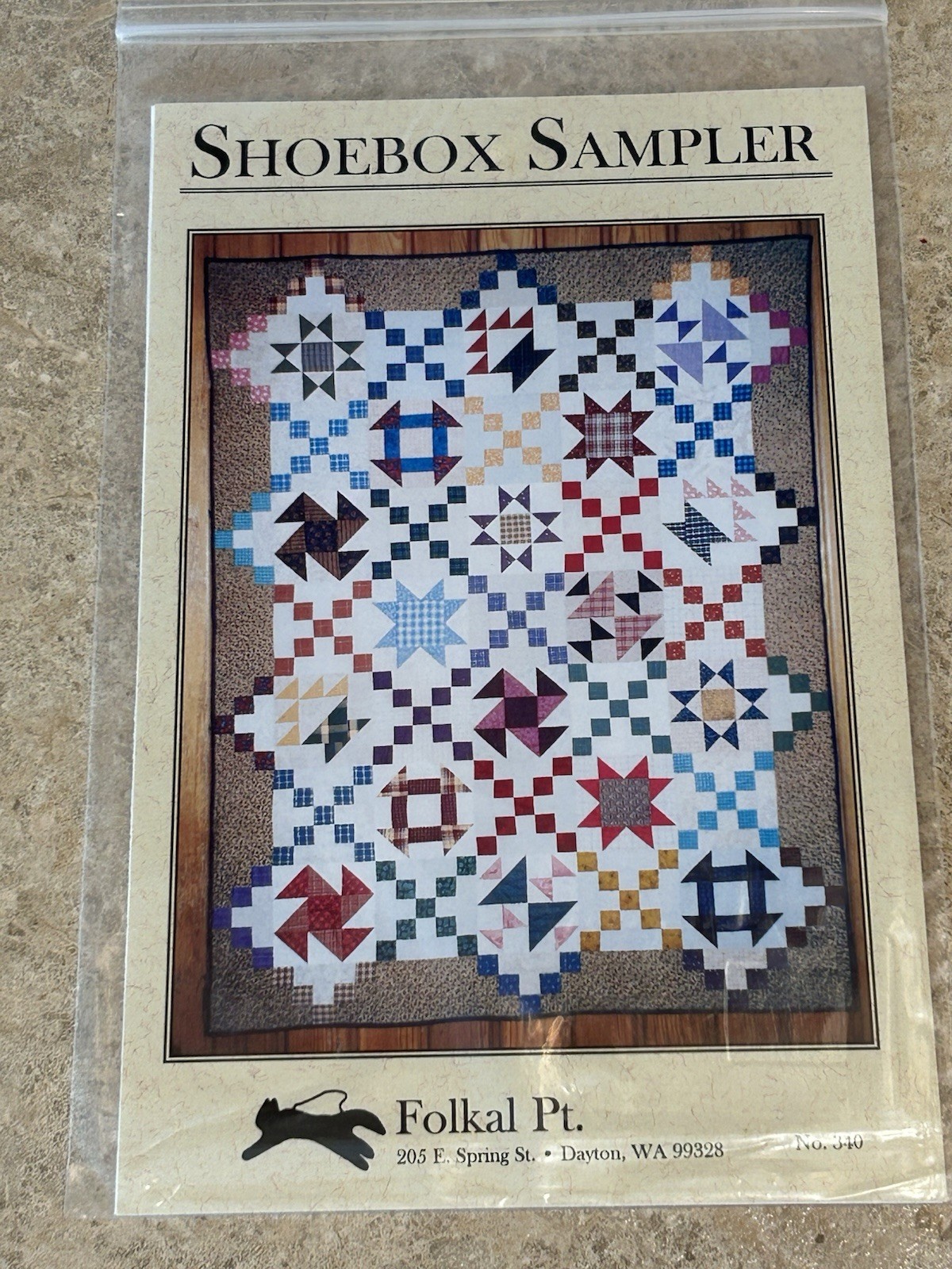 Shoebox Sampler Quilt Pattern by Folkal Point Quilts