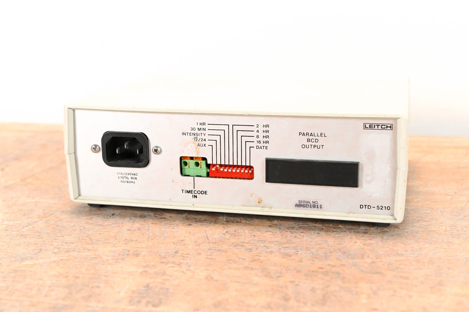 Leitch DTD-5210 Timecode Device Digital LED Display CG007KS