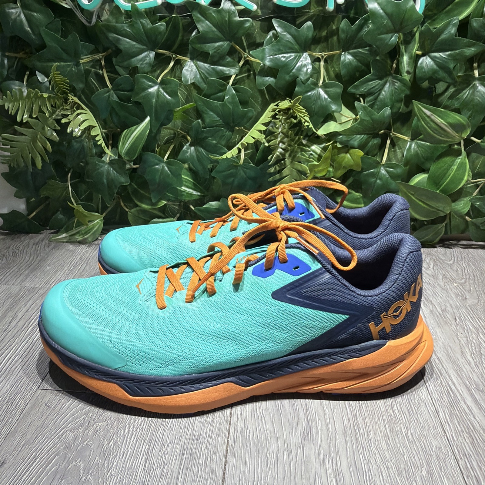 Hoka One One Zinal Shoes Mens Size 12 D Trail Running Sneakers 1119399AOSP