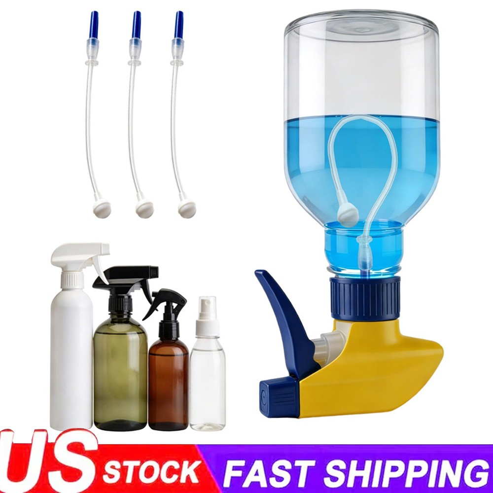 360° Spray Bottle Adapter 3-Pack Universal Fit 360° Spray Bottle Adapter