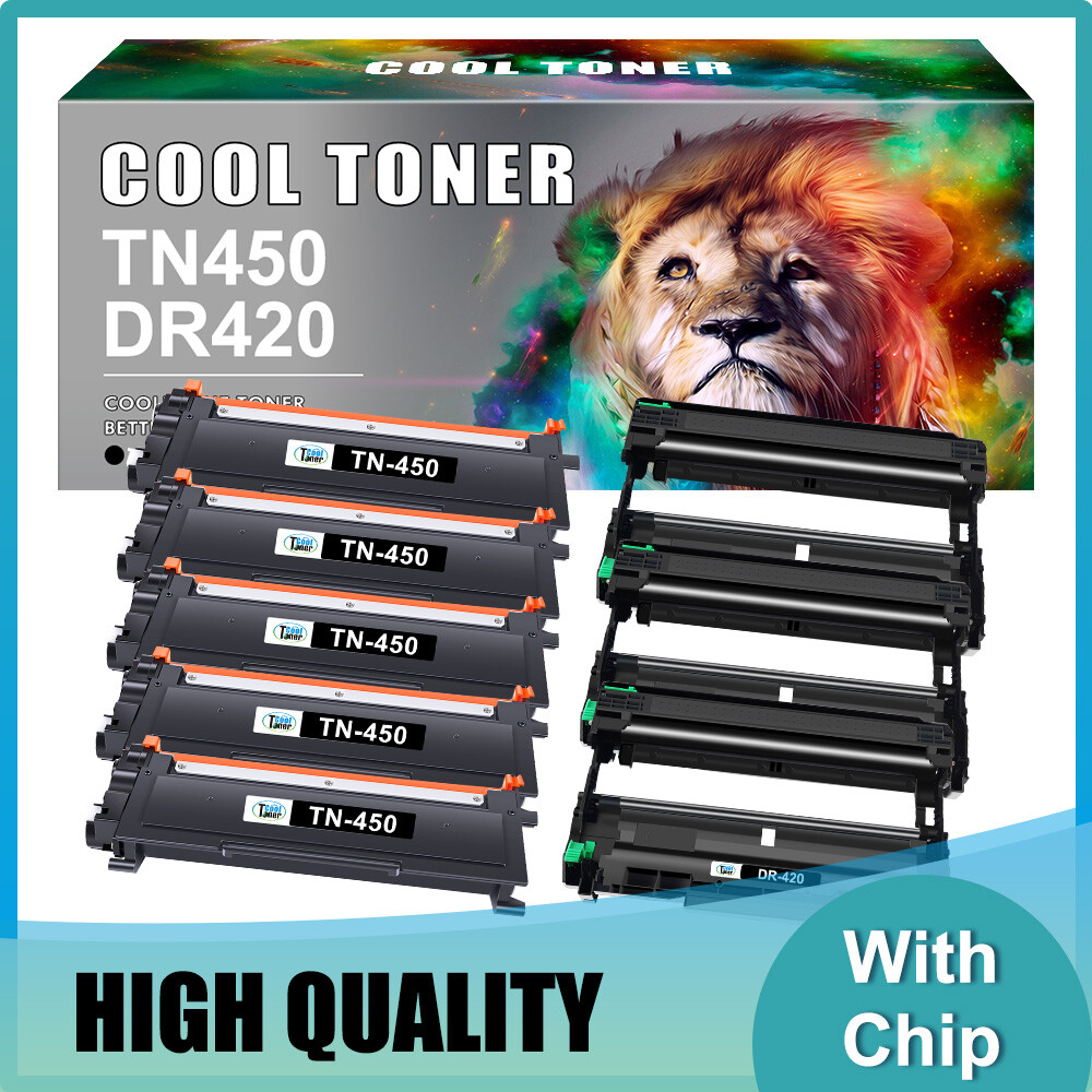 TN450 Toner / DR420 Drum for Brother HL-2270DW 2240 2280DW MFC-7860DW 7360N Lot