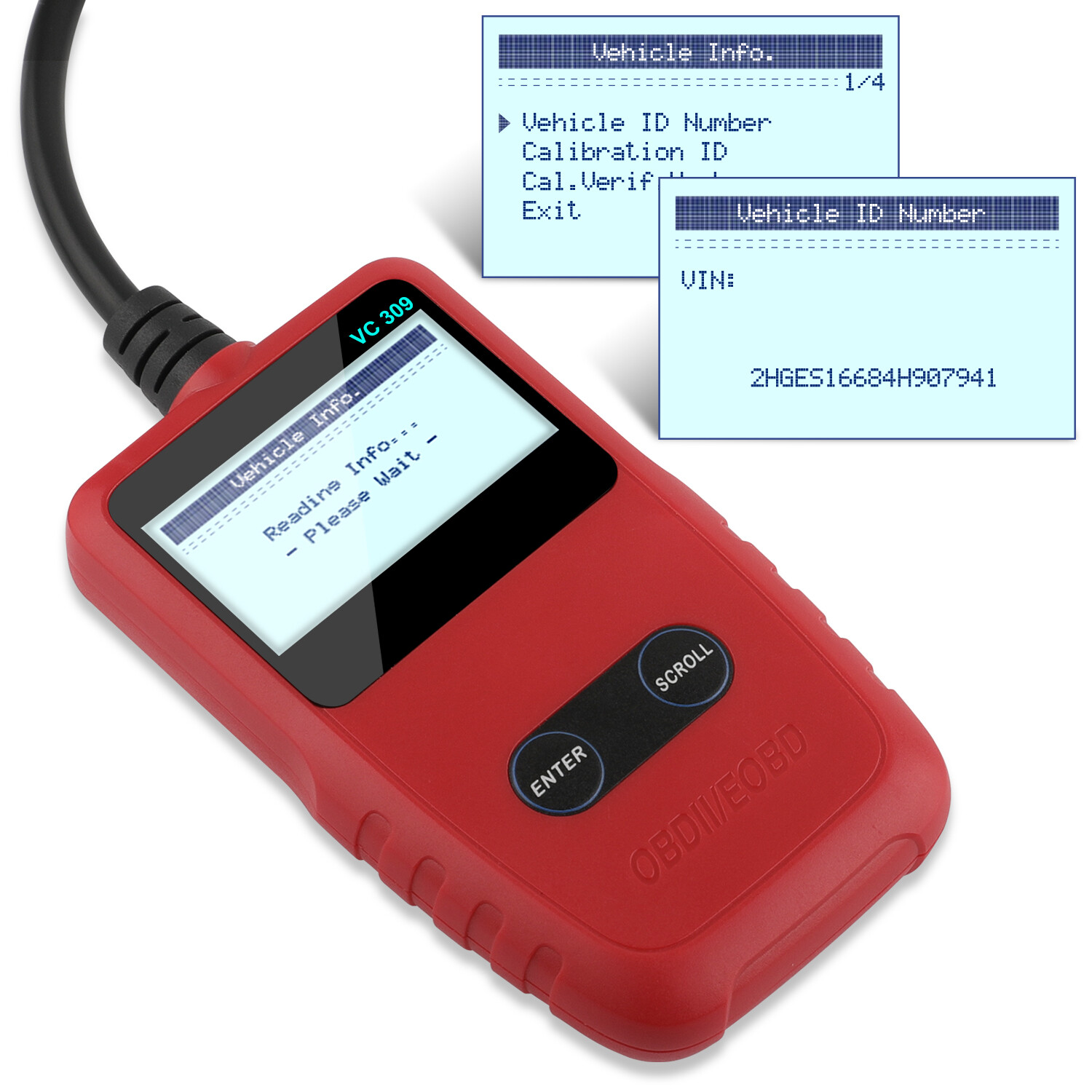 Automotive OBD2 Scanner Car Code Reader Diagnostic Tool Shut Engine Light Off