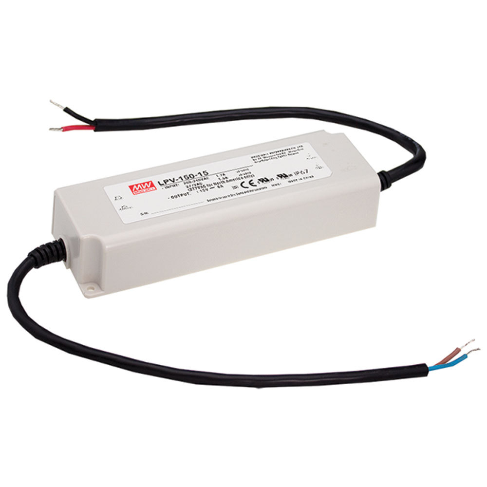 Mean Well LPV-150-12 AC to DC Switching LED Power Supply Single Output 12 Volts