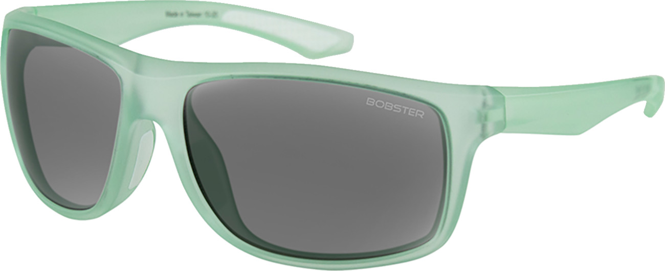 Bobster Luna Sunglasses BLUN102 Matte Crystal Jade Gray Gradient Lens