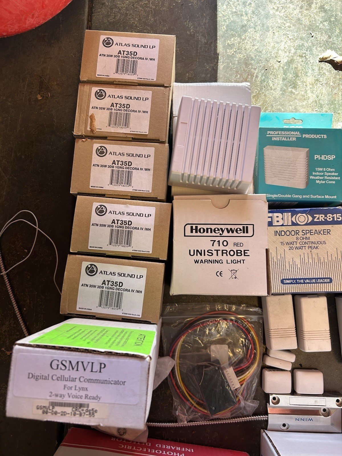 Security Systems Miscellaneous Items Lot of 10