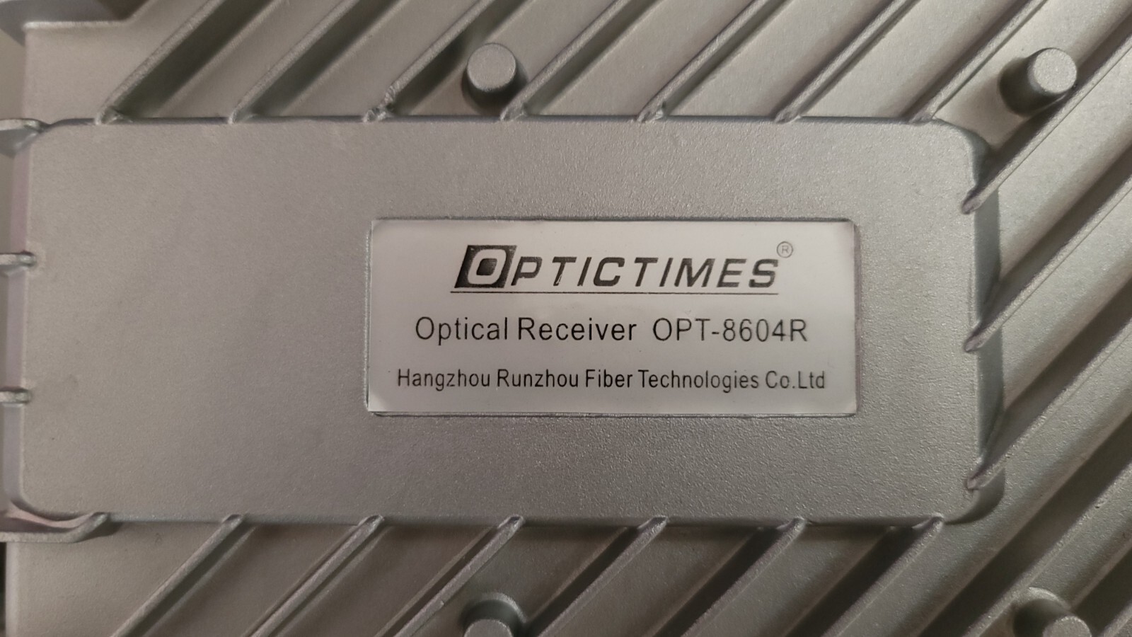 Optical Receiver OPT- 8604r Opticaltimes Optical Node Fiber Technologies