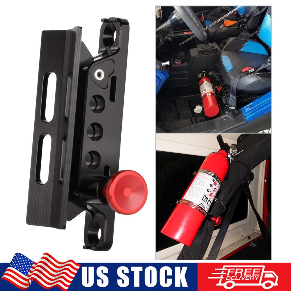 Vehicle Quick Release Roll Bar Fire Extinguisher Mount Holder for Jeep Wrangler