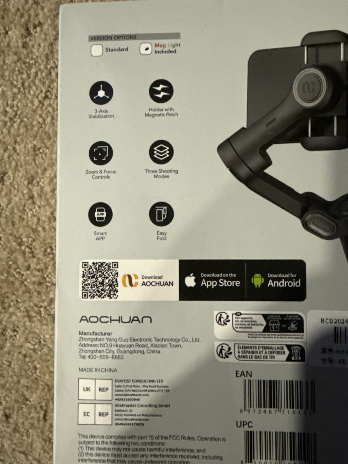Smart XE , 3-Axis Smartphone Stabilizer