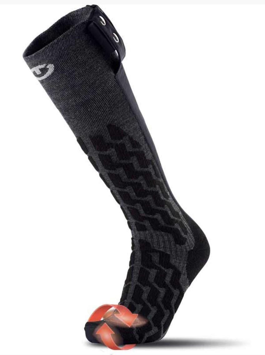 Therm-ic Heated ski socks - Powersocks Heat Fusion Uni  Size Medium 39-41