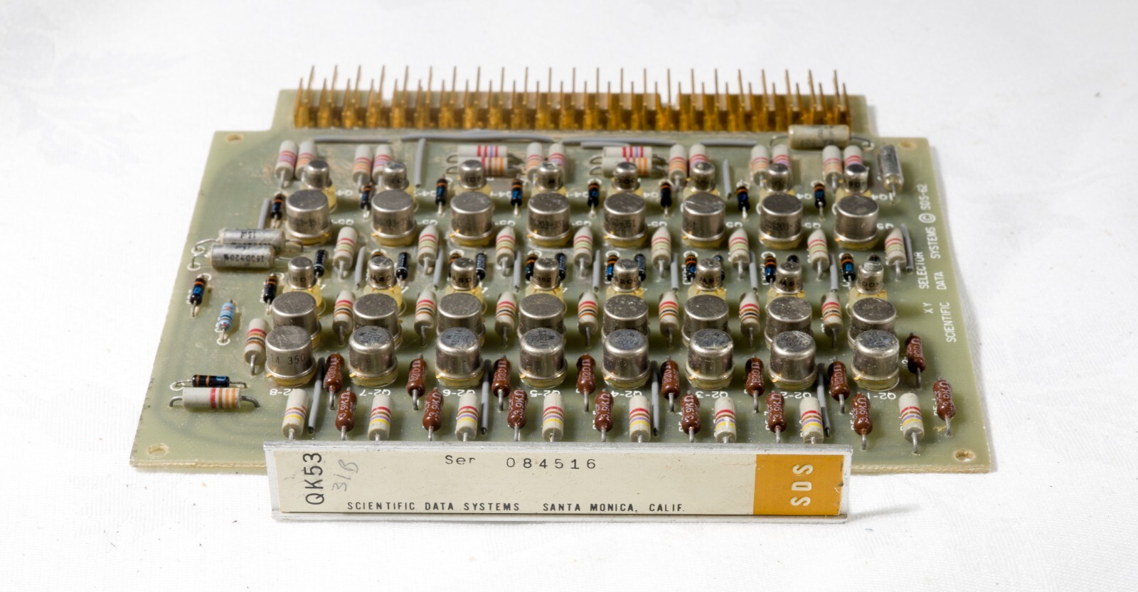 Vintage 1960's Mainframe Computer Module Cards SDS Scientific Data Systems