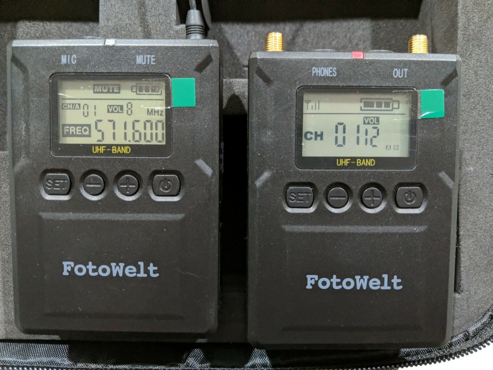 Pixel 50-Channel Professional UHF Wireless Microphone System WM-9