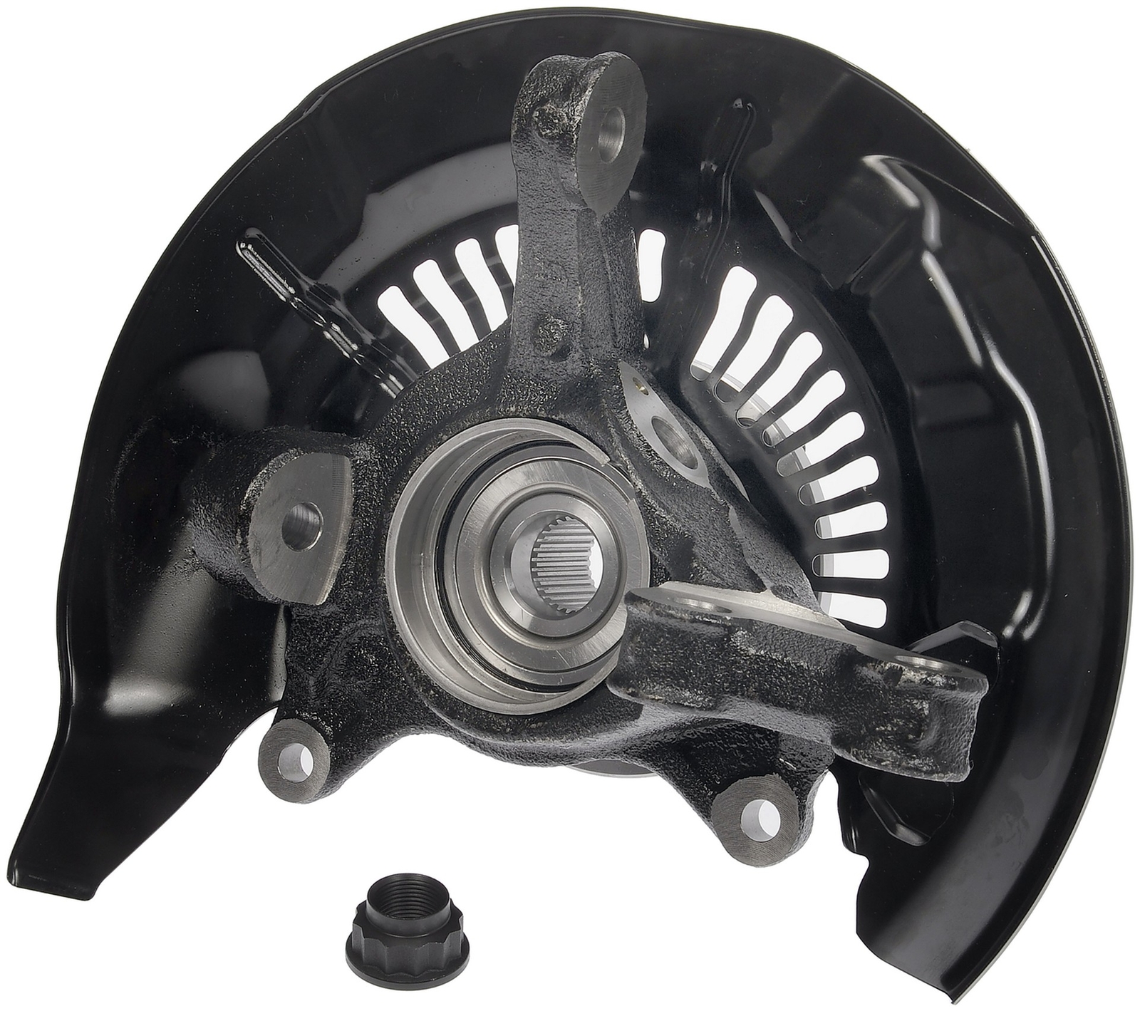 Front Left Steering Knuckle Kit Dorman For 2010-2015 Lexus RX450h 2011 2012 2013