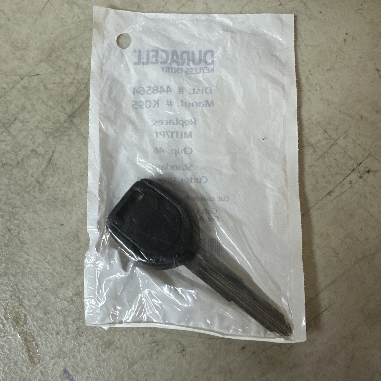 NEW Duracell Key MFR# K095 DIST# 448564