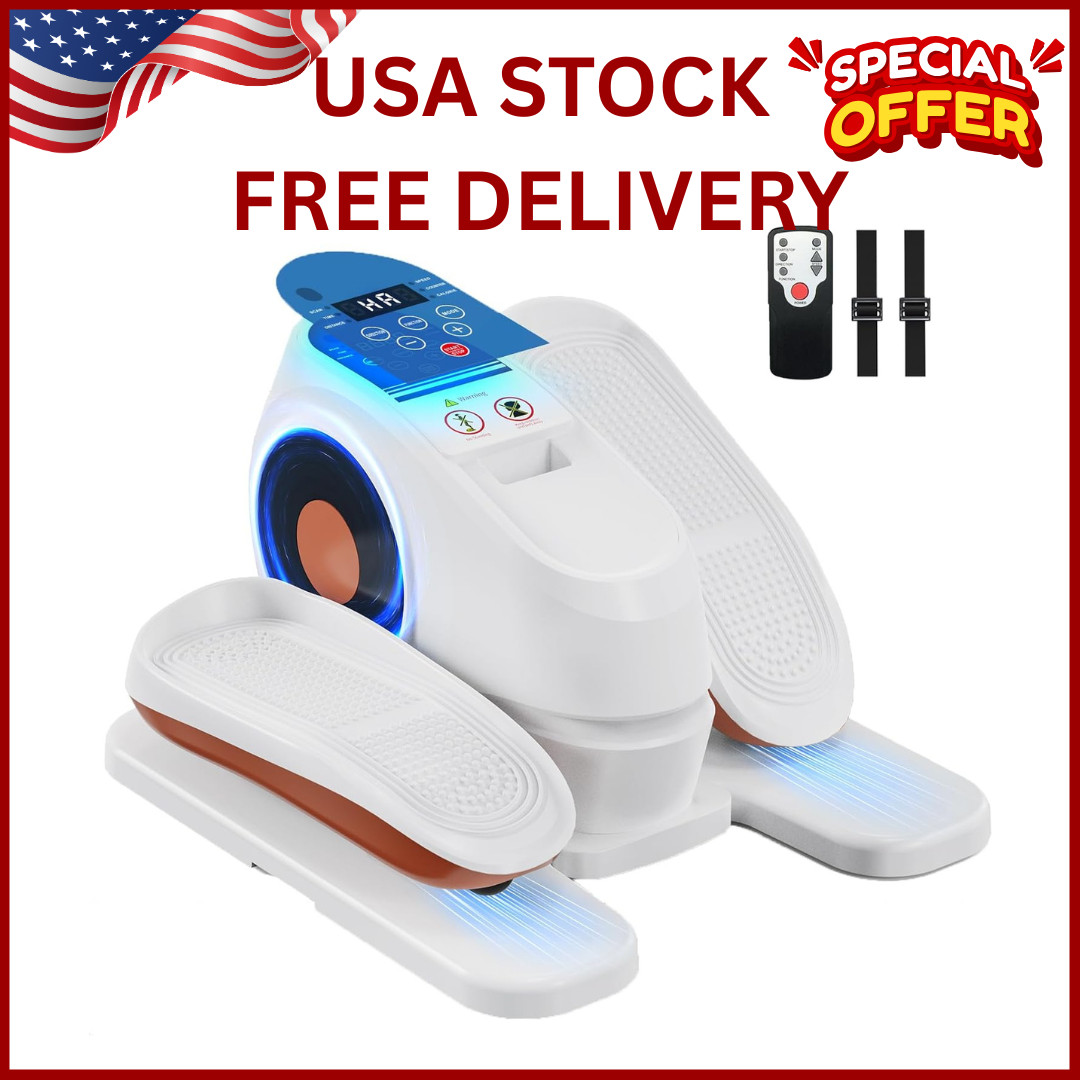 Ellipse Leg Exerciser for Seniors, Quiet & Portable Electric Seated Eclipse E
