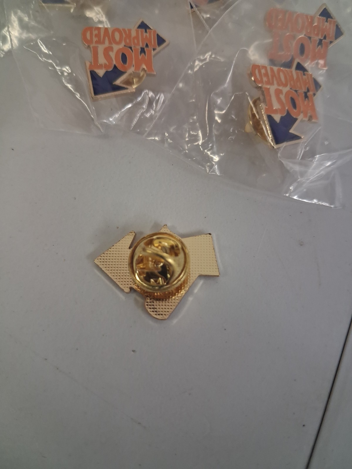 15 MOST IMPROVED Pin's, Jones School Supply
