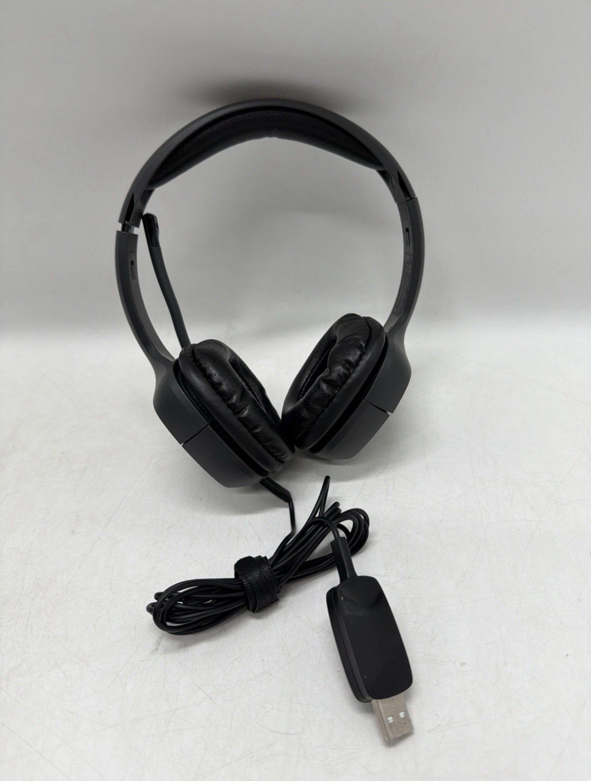 Plantronics Audio 655 DSP Black Headband Headset Used
