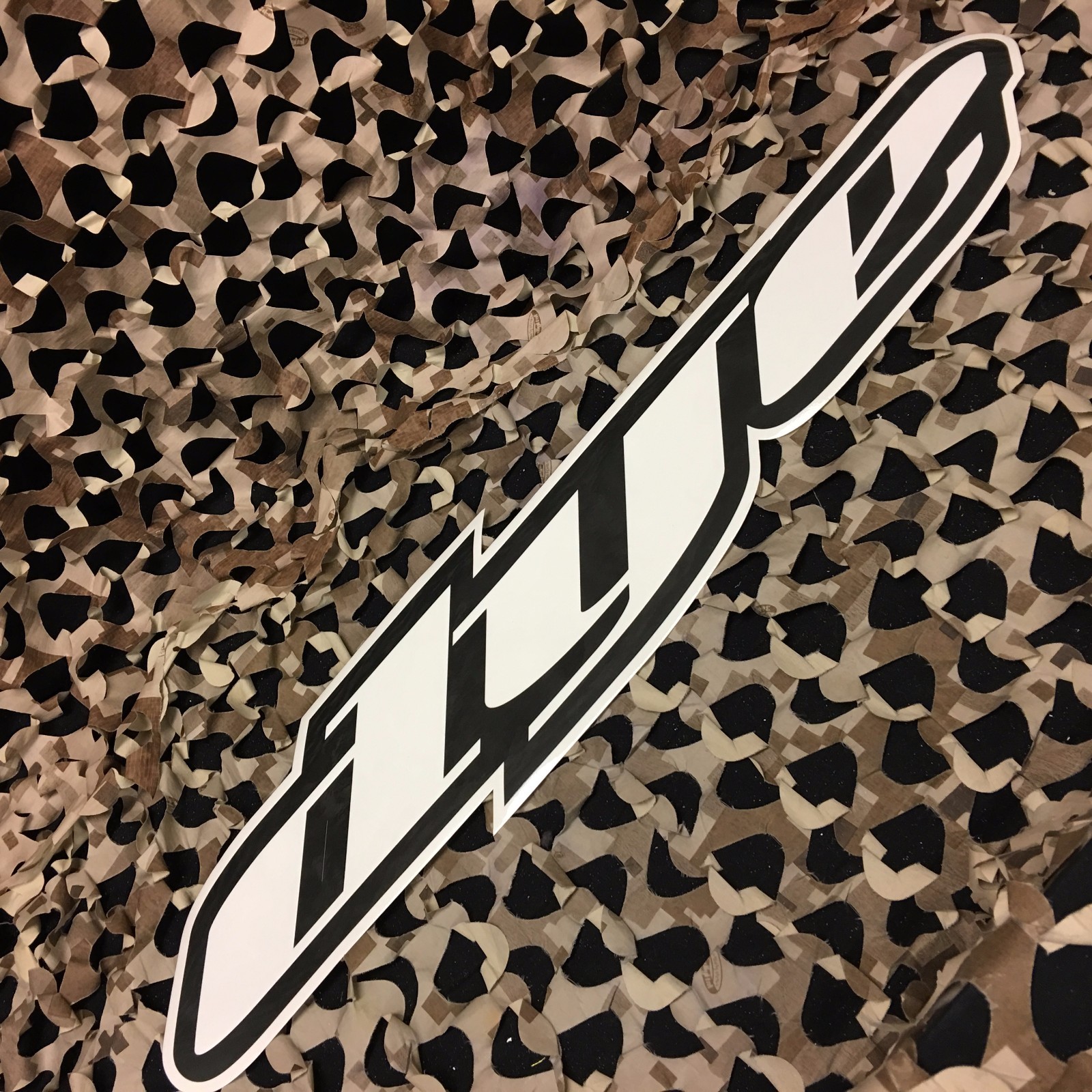 NEW Dye Paintball Die-Cut Auto Decal 30" - Black