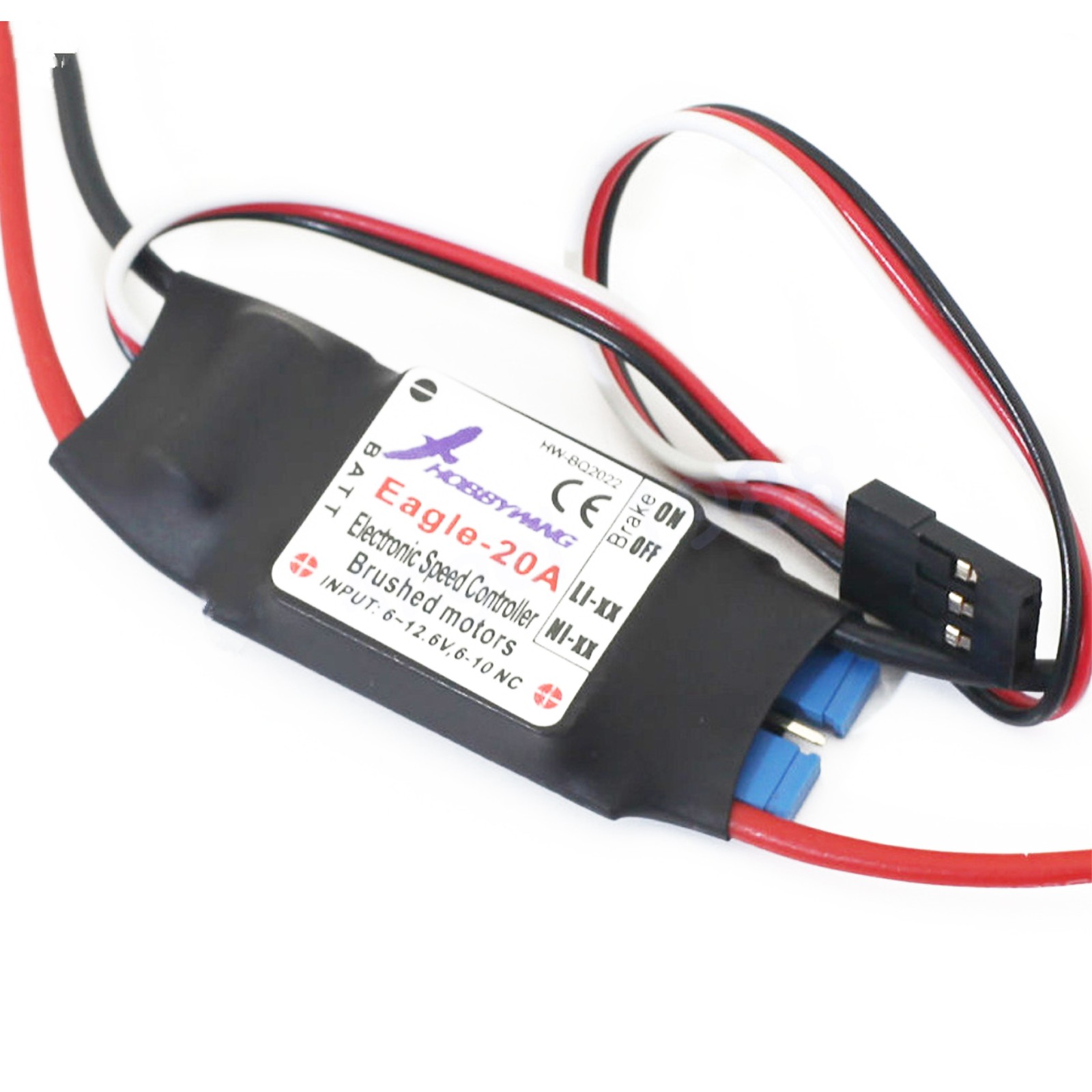 20A RC Airplane Model Speed Controller ESC Brushed Motor For Hobbywing Eagle