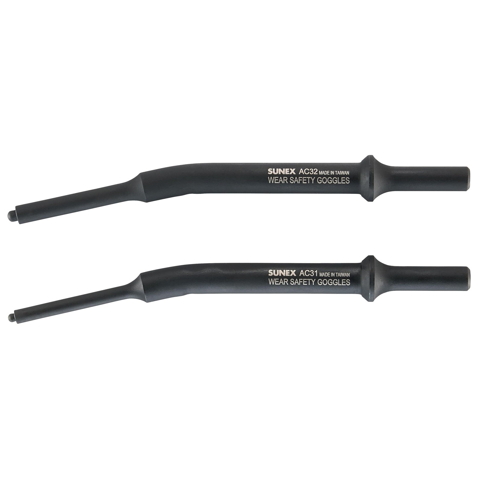 SUNEX TOOLS ACS2 Air Hammer Chisel Hinge Pin Driver Set, 2-Piece