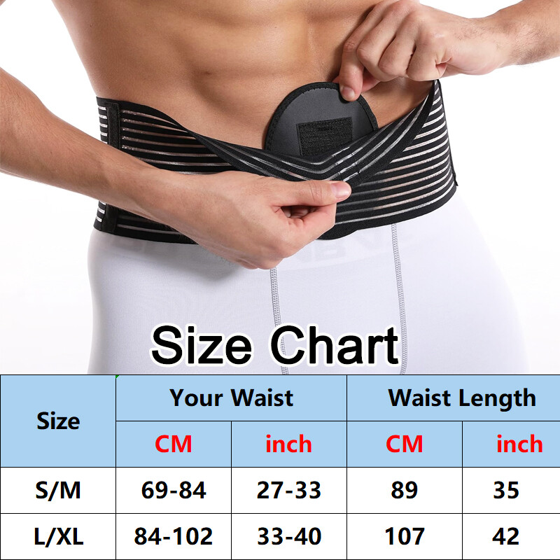 Umbilical Navel Hernia Belt for Men and Women Abdominal Support Binder with Pad/