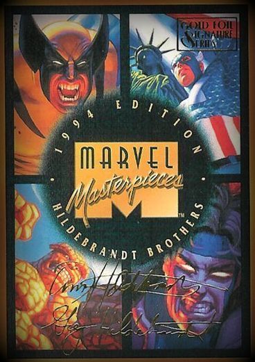 1994 Marvel Masterpieces ⭐️ COMPLETE YOUR Gold Signature PARALLEL ⭐[new 6/2026]