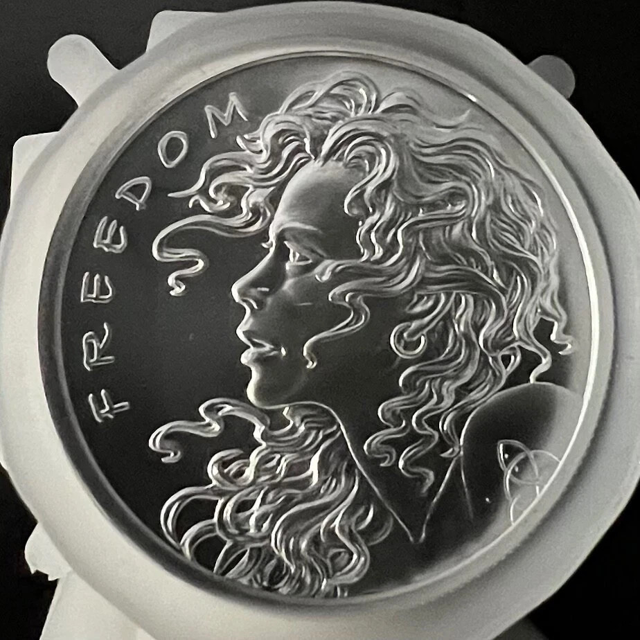 2025 Freedom Girl Silver Shield 1 oz .999 Silver