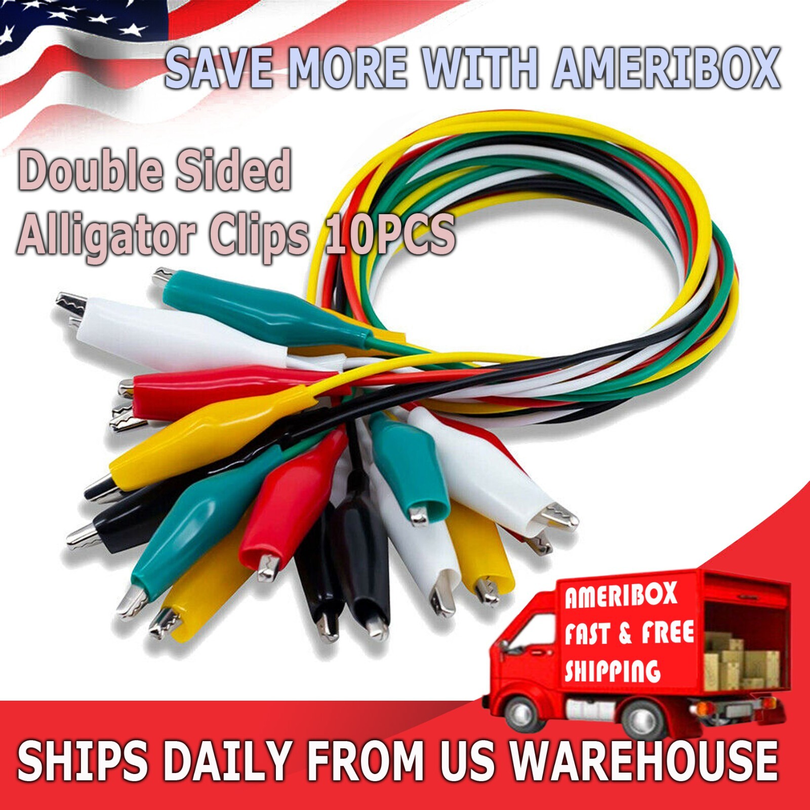 10X Multimeter Test Leads for Fluke Meter Electrical Alligator Clip Probes