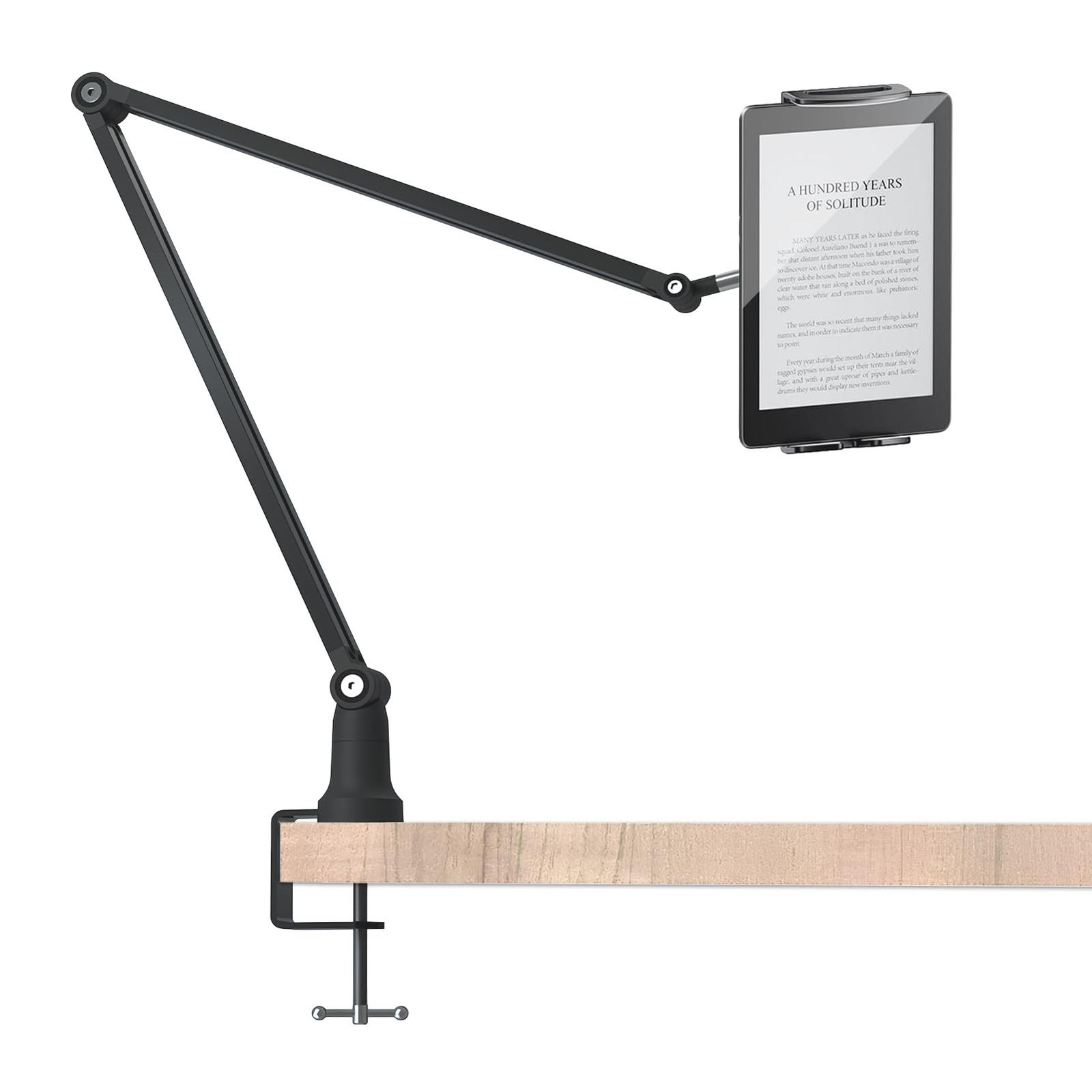 Tablet Holder Stand for Kindle Reading in Bed, Flexible Adjustable Tablet Arm...